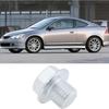 Vehicle Aluminum Alloy Oil Drain Plug Assembly 21.3mm Bolt Width 14mm Washer ID Compatible Select Car Models 90009R70A00