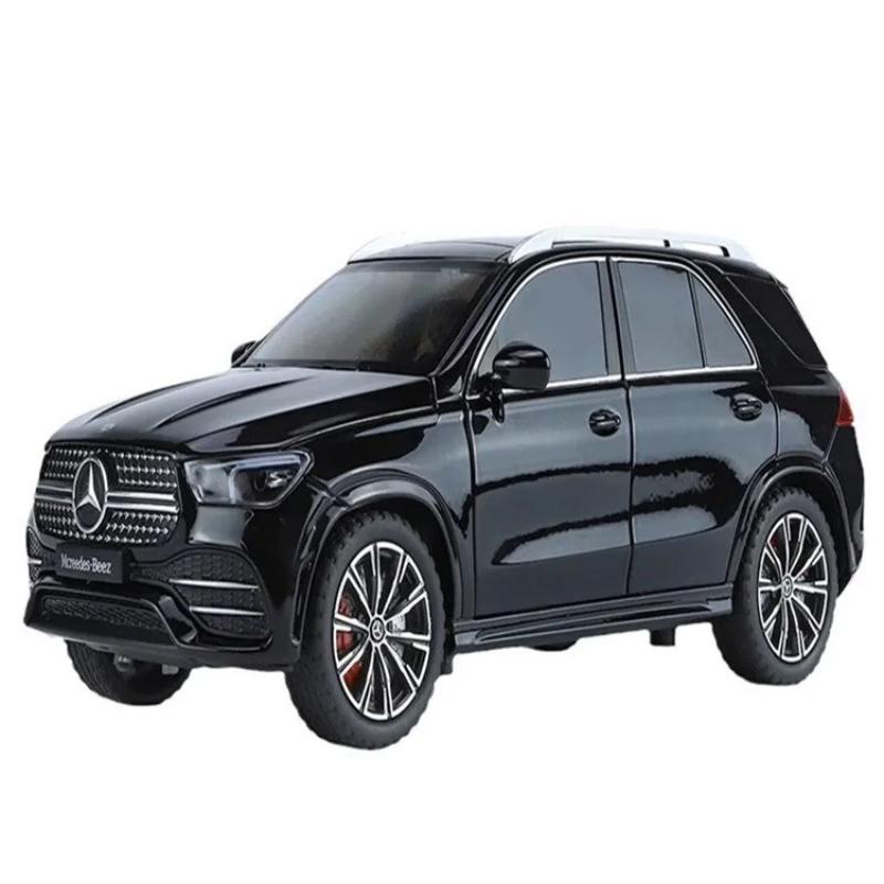 1/24 Benz GLE350 Geländewagen SUV Heimsammlung Ornamente Sound & Licht Spielzeug Miniaturmodelle Legierung Druckguss Metallmodell Auto Spielzeug für Kinder Simulationsspielzeug