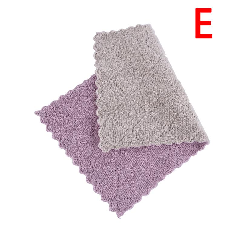 1Pc Super Absorbent Microfiber Kitchen Dish Cloth Household Cleaning Towel