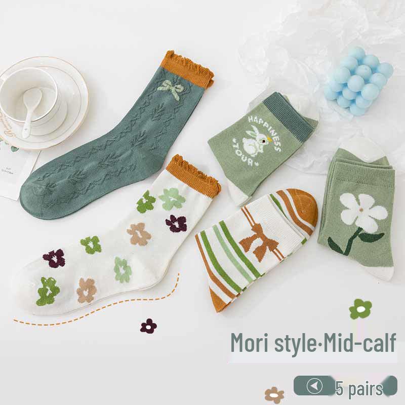 Women's Lace Floral Mesh Ankle Socks - Breathable, Sweet, and Lightweight for Summer