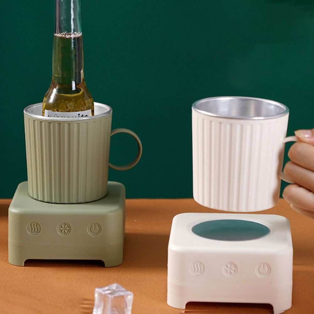 Aluminum Inner Quick-cooling Cup Heating and Cooling Dual-purpose Heated Water Cup  Gift