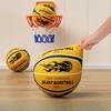 Low Decibel Silent Bouncing Basketball 21cm/24cm Elastic Practice Ball  Kids Gift