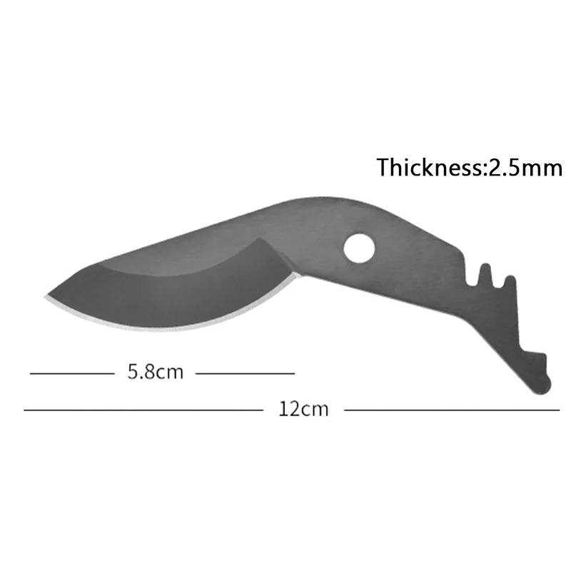 

Профессиональный садовый секатор-кусачки и сменное лезвие Высокоуглеродистая сталь Садовые ножницы для растений Секатор для обрезки веток Инструмент