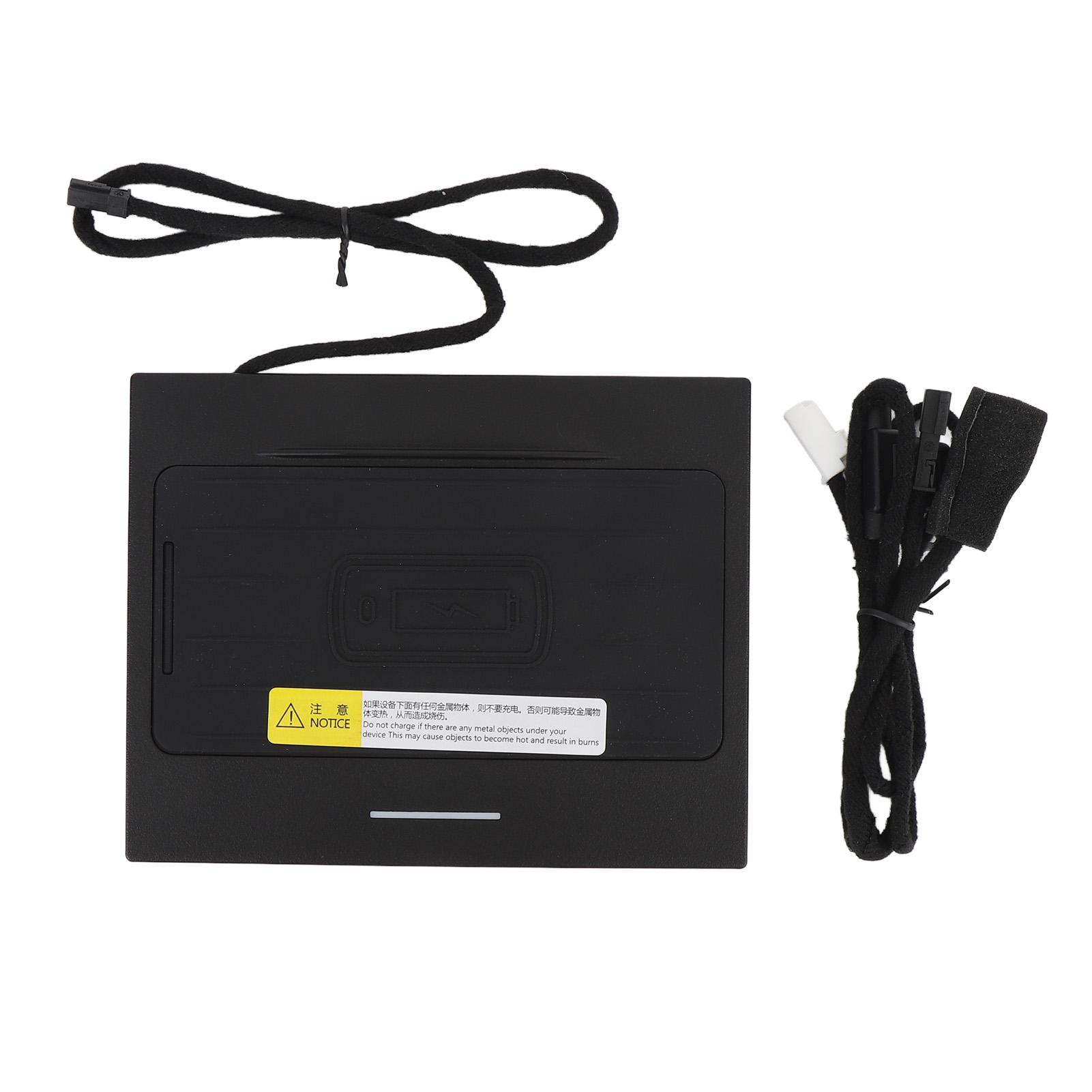 15W Wireless Charger for Camry 2018 2023 Fast Charging Center Console Wireless Cell Phone Charging Pad