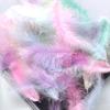 50pcs Natural Plumes 4 -6 Inches 10 -15cm Turkey White Feather Plume Fluffy Wedding Dress Diy Jewelry Decor Accessories Feathers