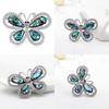 Fashion Butterfly Brooch With Natural Abalone Shell For Women Gift And Casual Wear
