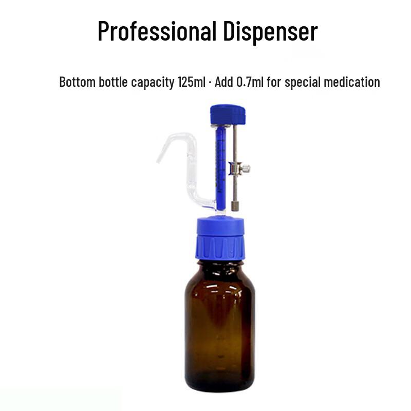 Datu Glass Liquid Dispenser, Acid-Alkali Resistant, 1ml