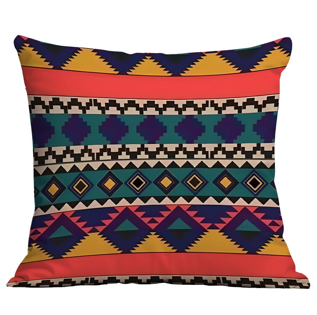Bohemian Ethnic Style Pillow Cover Living Room Sofa Cushion Hotel Teahouse Pillow Cushion Cover Premium Durable