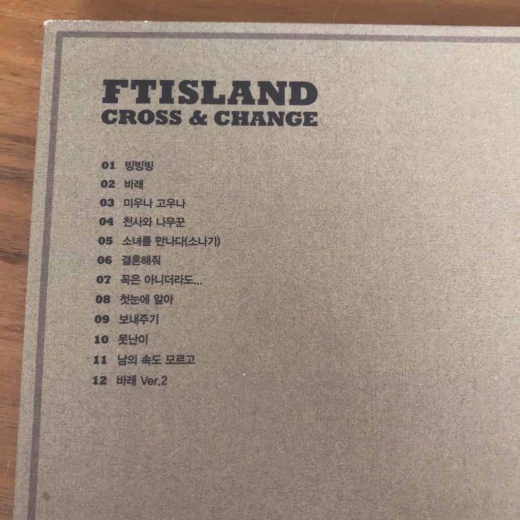 [USED] FTISLAND Album K-POP