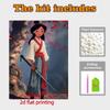 Disney Pearl Painting Anime Mulan Art Kit Adult Beginner Home Wall Decor Special Shape
