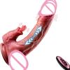 4 In 1 Thrusting Dildo Vibrator Remote Control Heating Tongue Licking Clitoris G-Spot Dick Sex Toys Vagina Adult Female Sex Shop