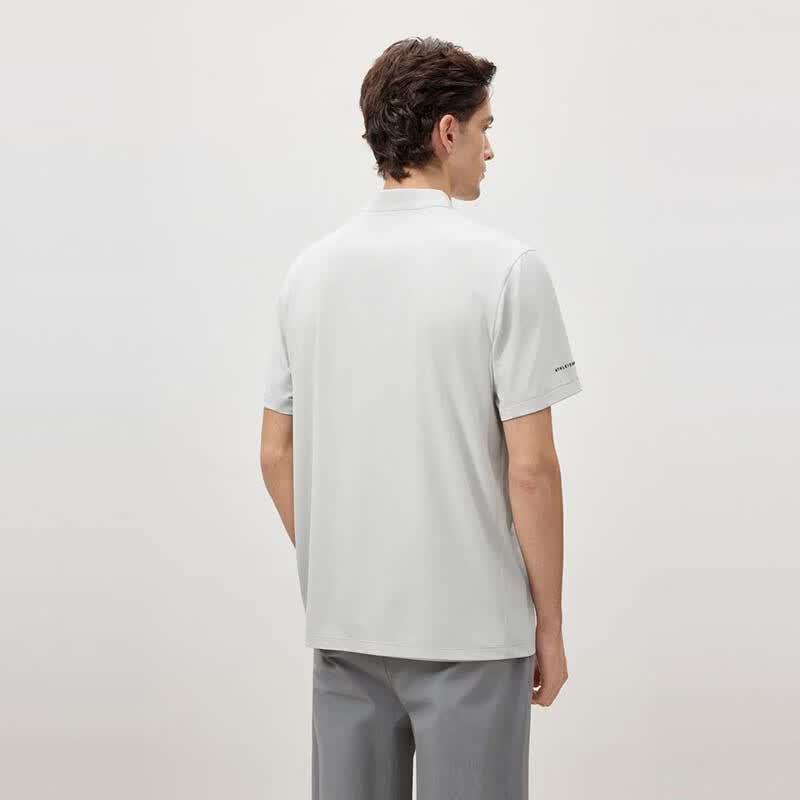 Men's Short Sleeve Half-Zip T-Shirt