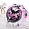 1pc Halloween Bat Automatic Folding Umbrella, Sturdy And Durable Automatic Folding Umbrella with 8 Ribs, Convenient for Outdoor Use190