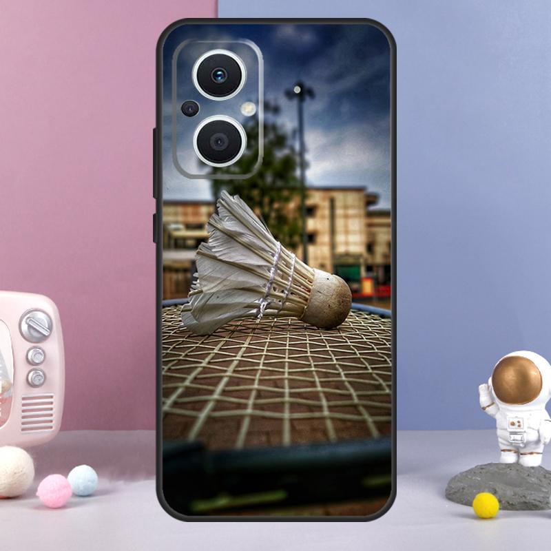 Badminton Sport Funda For OPPO Reno 14 F 11F 12F 13F 10 11 12 13 Pro 7 8 Lite OPPO Find X8 X6 X5 X9 Pro Case