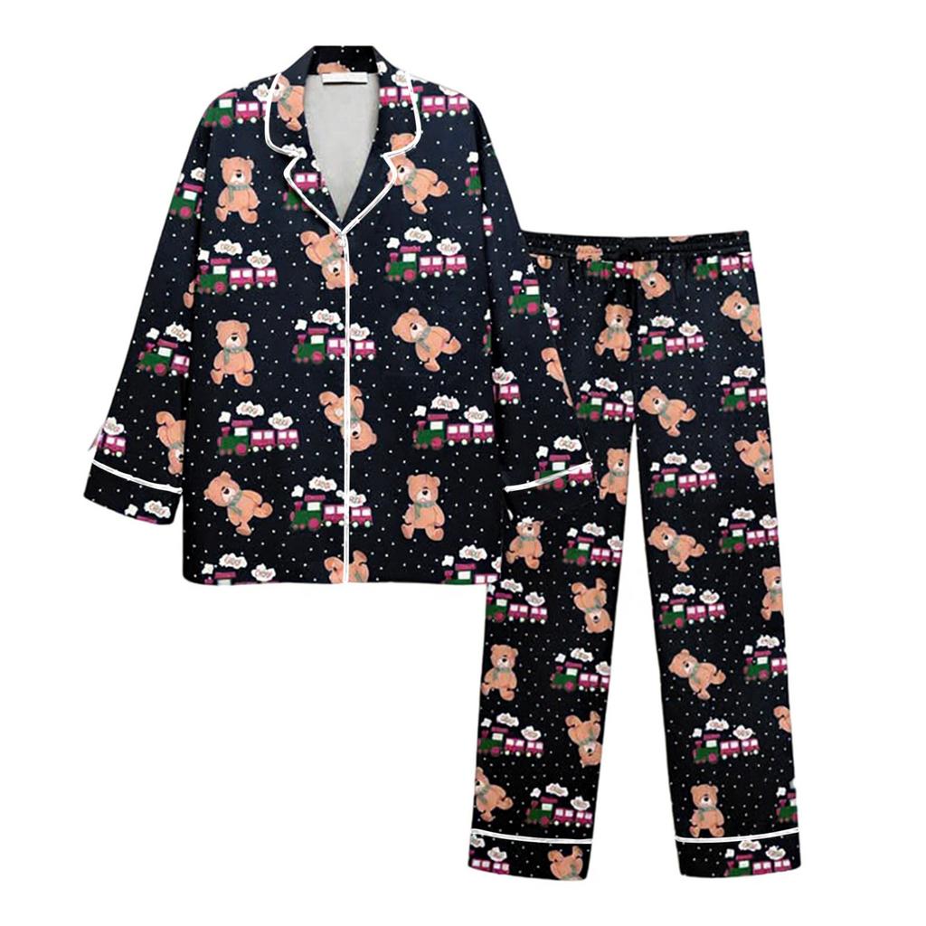 Children's Boys And Girls Pajamas Home Sets