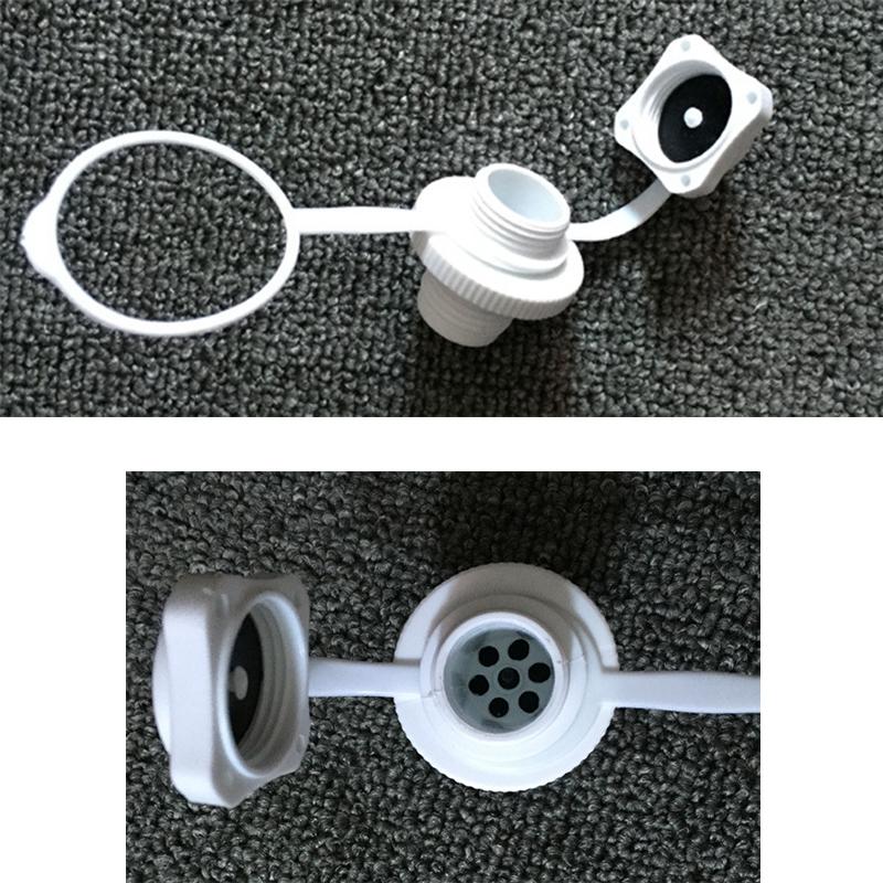 1 ud. Piscina Inflable Tapón de Aire Válvula de Rosca Plástico Duradero Para Bestway Vegas Premium Miami Accesorios de Jardinería