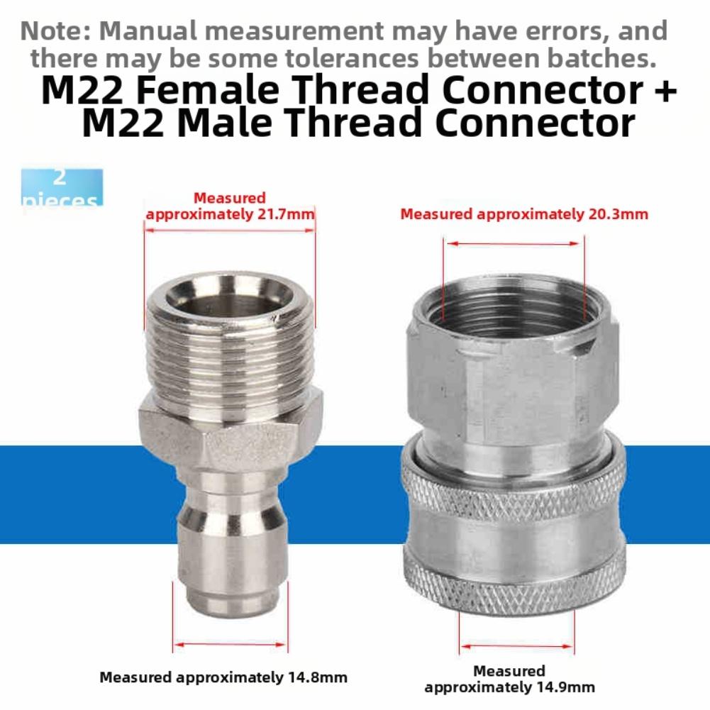 360 Anti-reversal Design Pressure Washer Swivel Connector