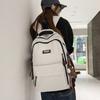 Schoolbag Korean version ins trendy cool dark wind large capacity leisure travel backpack high quality teen student backpack