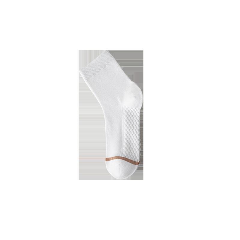 Herren Frühling und Sommer Neue Mesh Atmungsaktive Fußmassage Beifußduftende Lange Socken