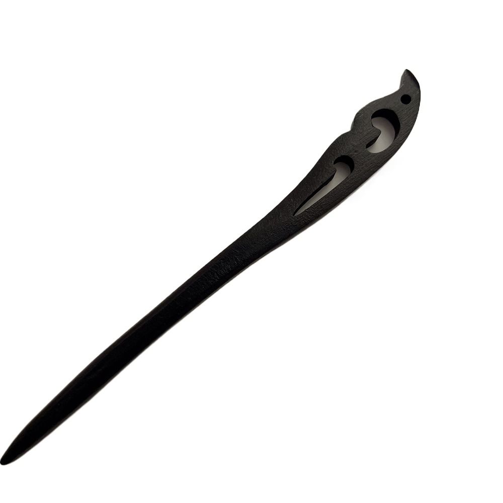 

Ladies Carved Disk Hair Hairpins Hair Accessories Wooden Hair Sticks Chinese Style Hair Fork J