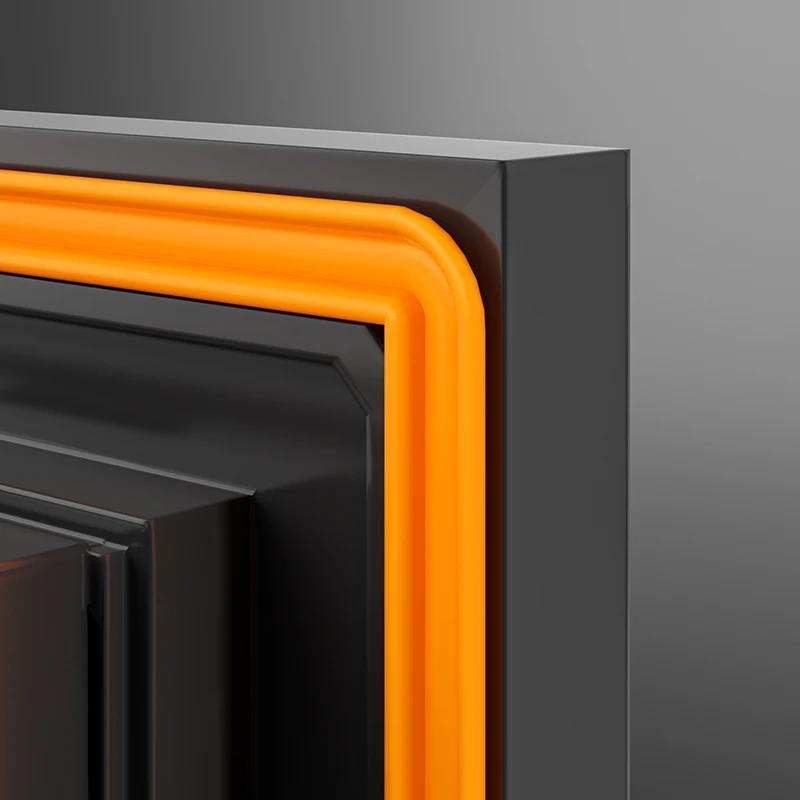 4M TPE Window Seal Strip Selfadhesive Plastic Steel Window Insulation Weatherstrip Flexible Bilateral Windproof Dustproof Strip