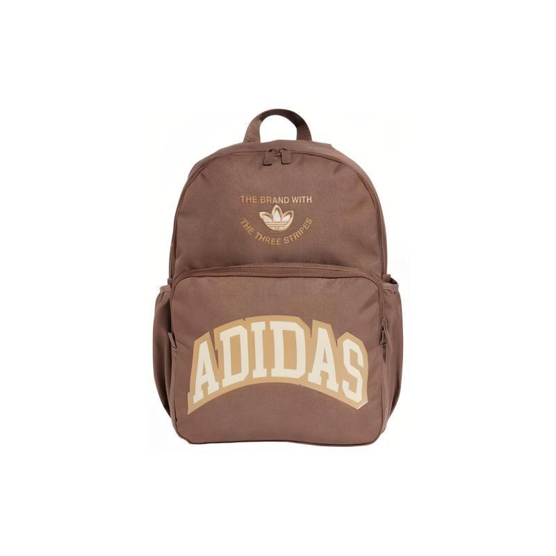 

Adidas Originals Recycled Polyester Backpack Regular Unisex Brown Adidas IU0021 коричневый