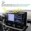 Anti Glare Navigation Sunshade Lens Hood In Dash Screen Sun Guard  Automotive Use