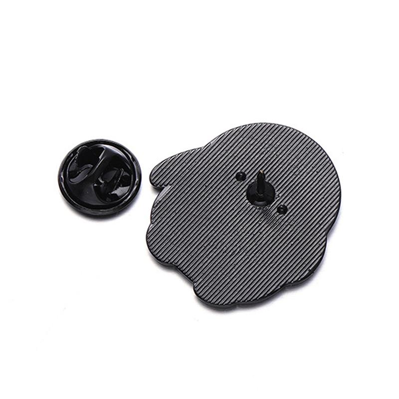 Cutie Killer Enamel Pins Chick Little Penguin Dagger Knife Brooches Lapel Badges Cartoon Fun Animal Jewelry Gift For Kids Friend