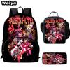 Hell Inn Hazbin Hotel Student School Bag High Value Leisure Oxford Ridge Relief Backpack