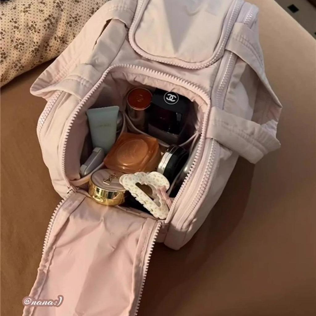 Fluffy Women's Makeup and Toiletry Travel Bag - Compartmentalized, Portable Design