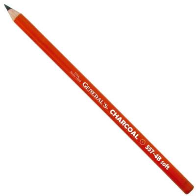 4B Black Charcoal Pencil