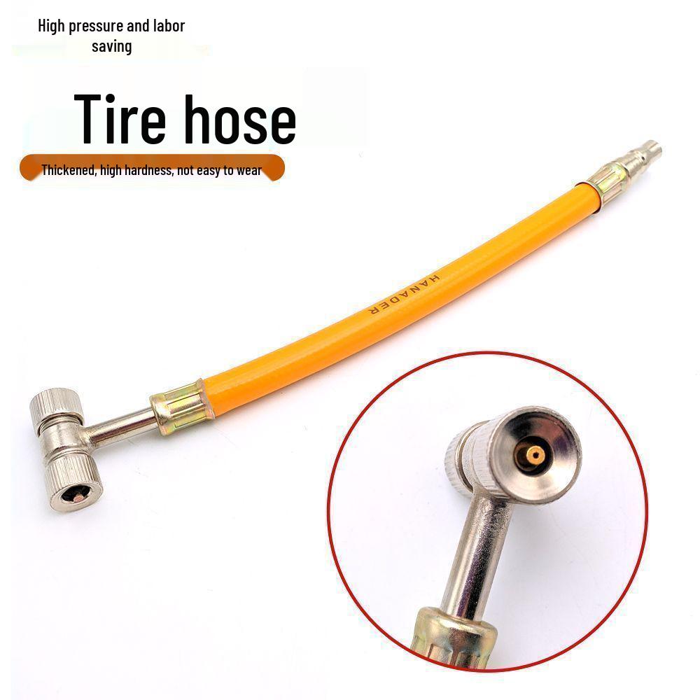 Dual-Head High-Pressure Tire Inflator for Motorcycles and Cars