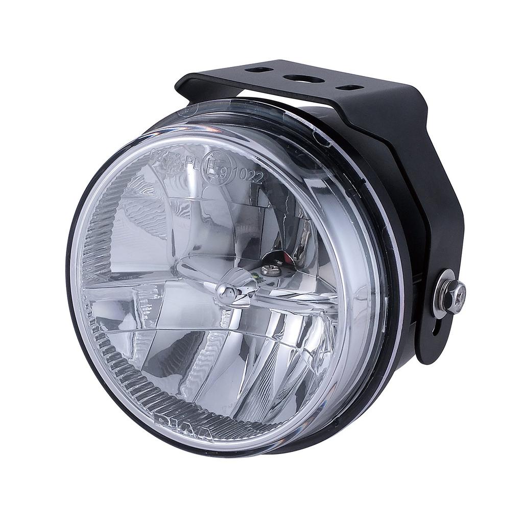 PIAA Motorcycle Fog 90mm 12V Vehicle Inspection 1 MLL1 Lamps, LED, 6000K, Add-on Lamp, Diameter, Multi-Reflector, 8W, LP530, IPX7, Compliant, Piece,