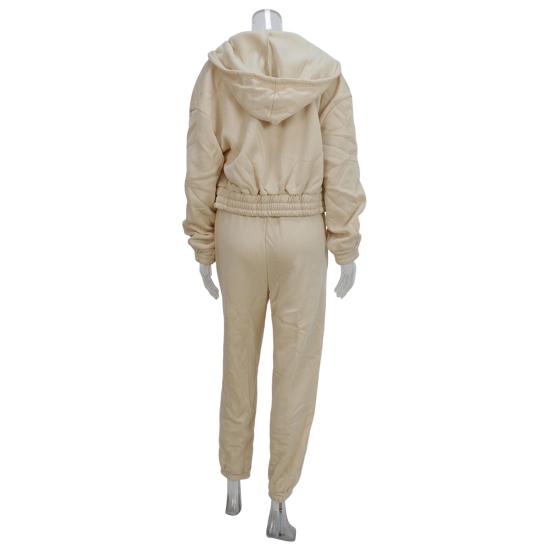 3 Piece Sweatsuits Set for Women Fleece Zip Up Hoodie Sweatshirt Tank Top Jogger Sweatpants Set Fall Casual Tracksuit Outfits