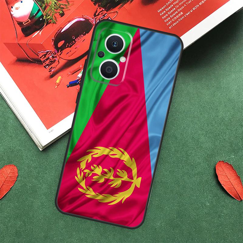 Eritrean Flag Case For OPPO Reno 13F 14F 12F 11F 12 11 10 14 Pro 8T 8 Lite OPPO Find X9 X8 X6 X5 Pro Cover