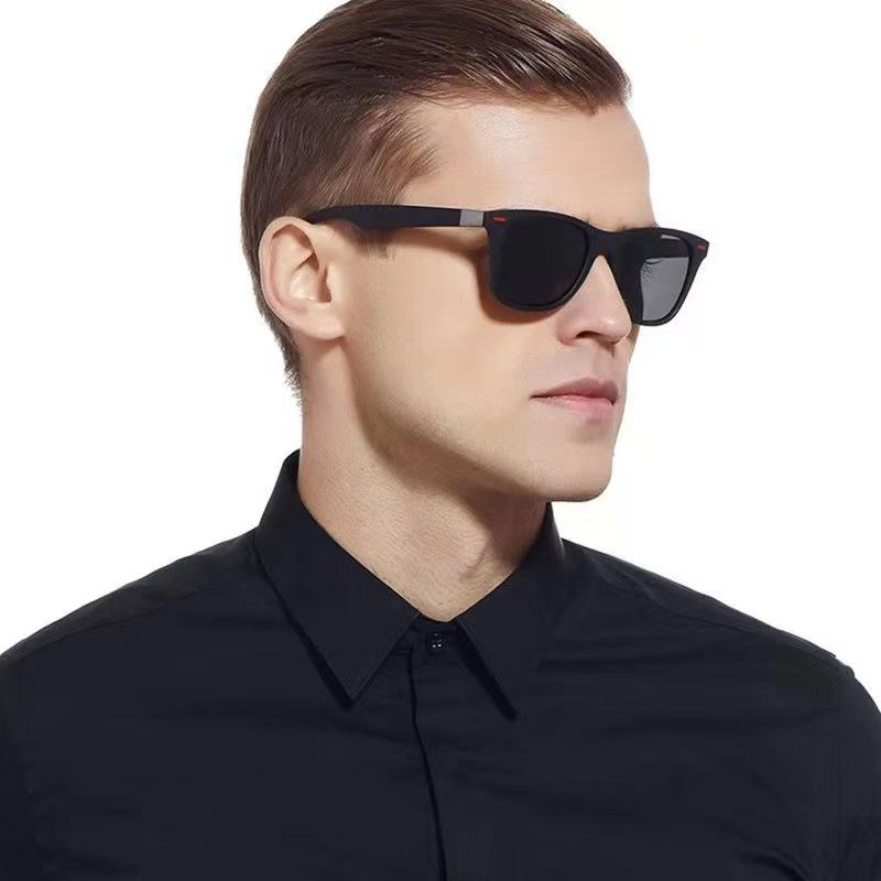 Men's Classic Outdoor Sports Sunglasses - European American Style for Driving, Fishing, and Fashion Sun Protection