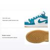 Air 1 Low SE GS Barcelona Dětské tenisky Bílá Cyber-Teal DM0589-400