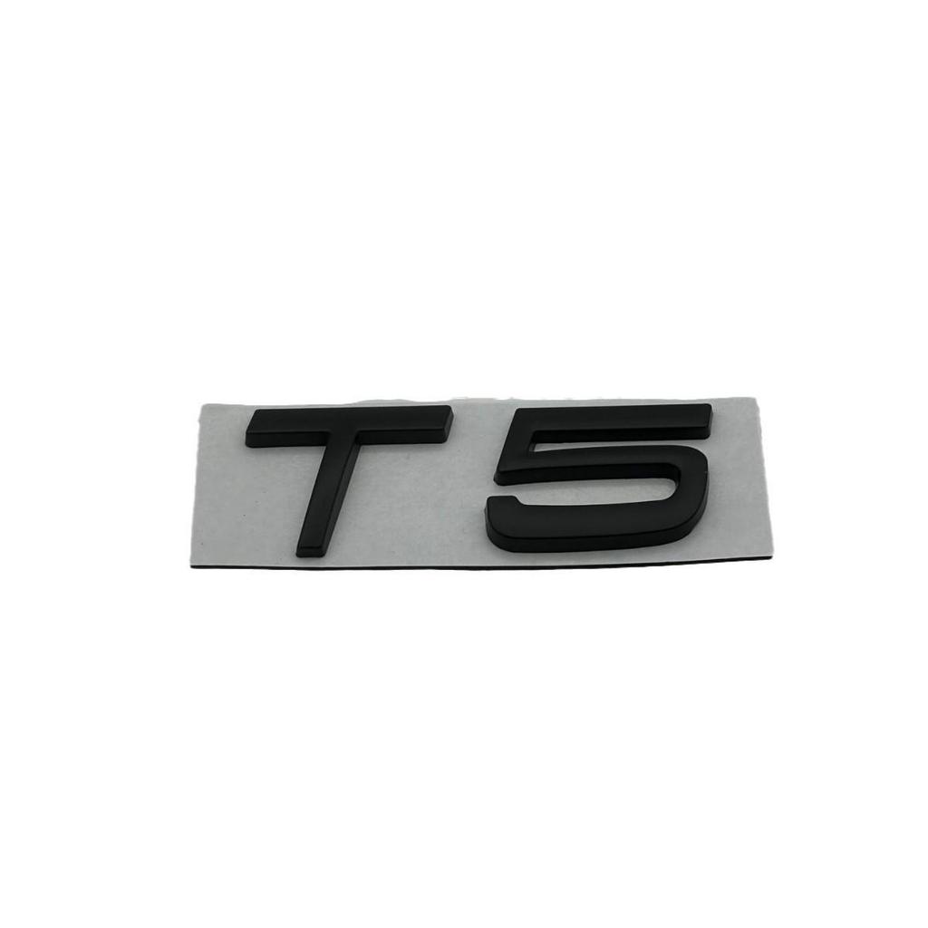 Rear Trunk Displacement Sticker for Volvo XC90, XC60, S80, S60L T5/T6 Models
