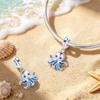 925 Silver Luminous Blue Ocean Series Octopus Starfish Charms Beads For Women Fit Bracelet DIY Jewelry Gifts