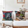 American Rapper m-MF D-dOOM Pillow Case Office Cushions Suitable For Sofa Car Bedroom Decorative Cushion Cover