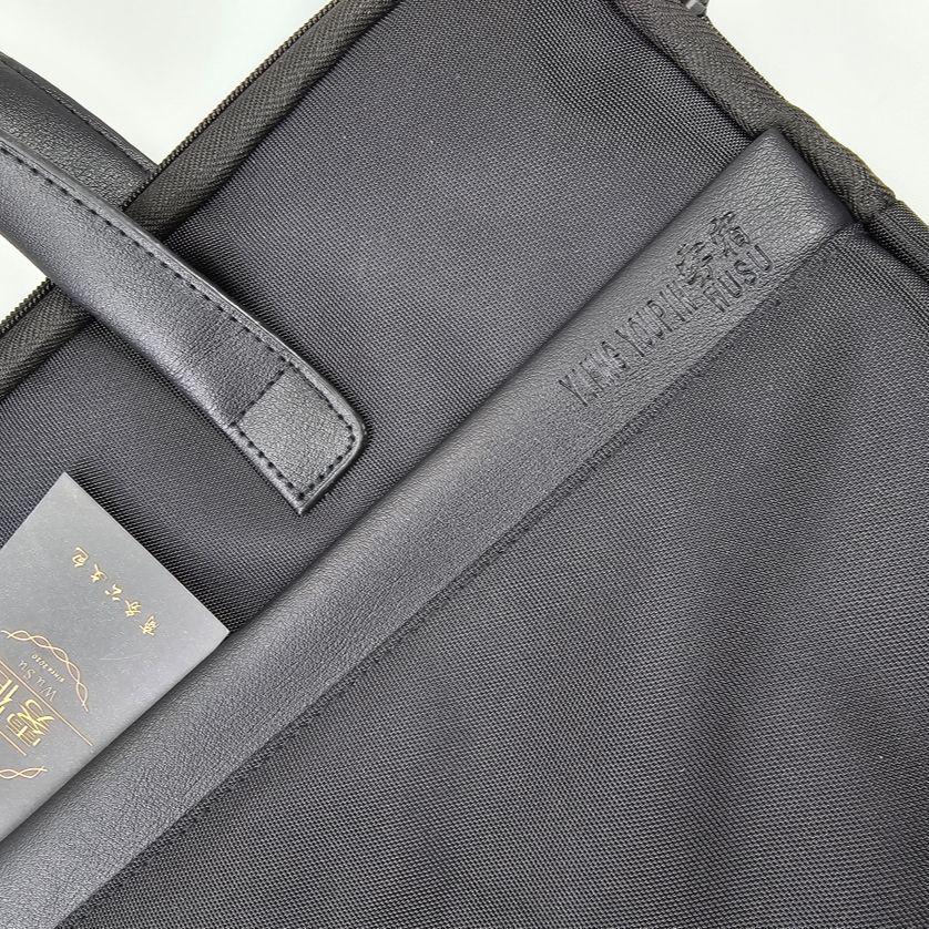 Premium Executive Leather Briefcase for Men - Laptop Handbag Sleeve