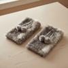 Y2k Furry Leg Warmers Fawn Dot Plush Leg Coverings Fashion Winter Leg Warmers  Accessories