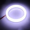 1 Pair 12V Car SUV Headlight DRL Halo Ring Angel Eyes Turn Signal Lamp For 110mm