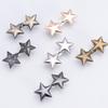 Little Star Waist Cinch: Double-Sided Snap Button Detachable Nail-Free Sewing Tool for Adjusting Large Jeans Waistbands