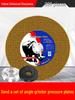 King Iron Angle Grinder Disc: Cutting, Grinding, Polishing for Stainless Steel and Metal, 100mm Saw Blade Collection
