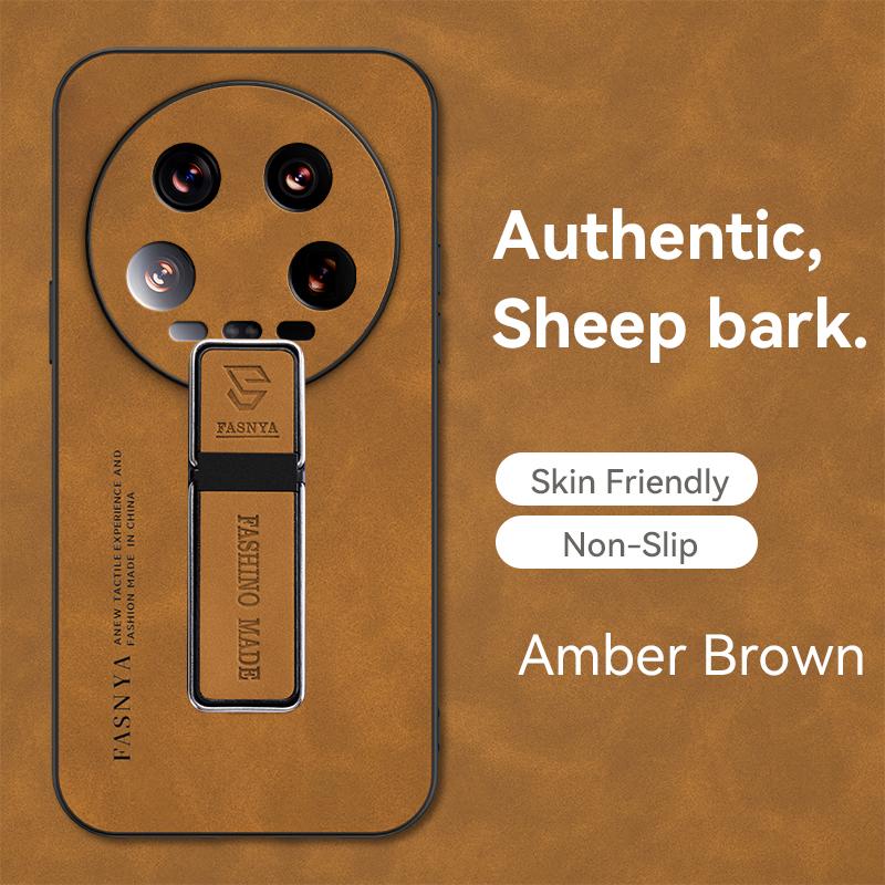 Etui dla Xiaomi Mi 14 Ultra Luksusowy Uchwyt Magnetyczny do Samochodu Etui na Telefon Dla Xiaomi Mi14 Ultra 14ultra Wstrząsoodporne PU Skórzane Tylne Etui