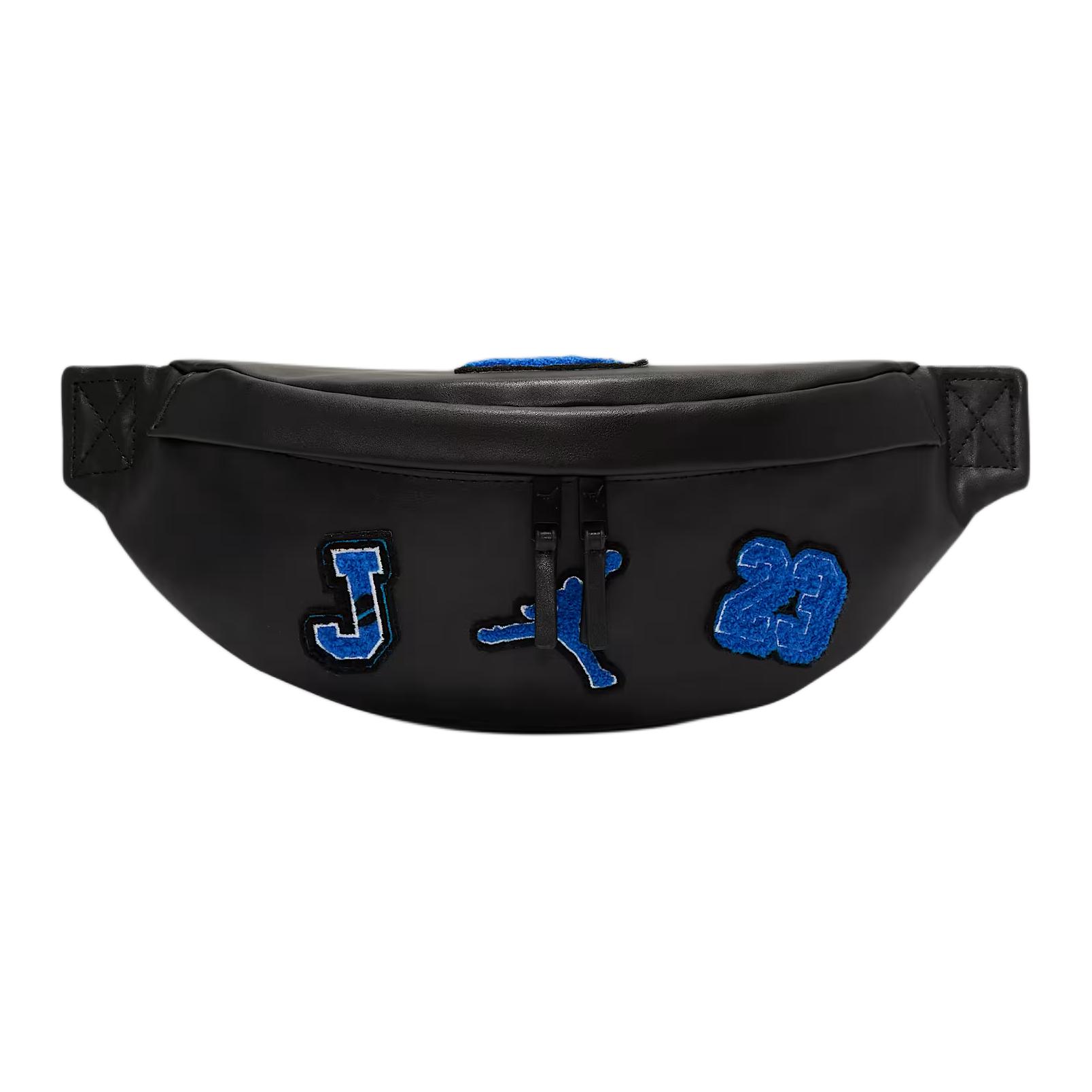 Jordan Polyurethan Bauchtasche Unisex Schwarz & Blau ONESIZE