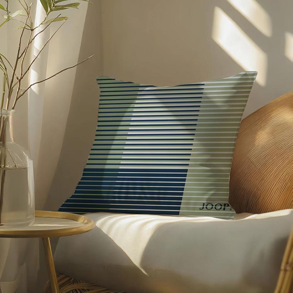 Módní povlak na polštář J-joop Hedvábný Elegantní Pohodlí Rozkládací pohovka Neviditelný zip