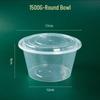 Disposable Round Takeaway Containers with Lid