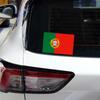 3 Stück Autoaufkleber Flagge von Portugal Vinyl-Aufkleber Motorrad Dekor Zubehör Für Peugeot Renault Dacia Mercedes Benz BMW VW